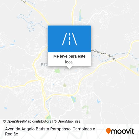 Avenida Angelo Batista Rampasso mapa