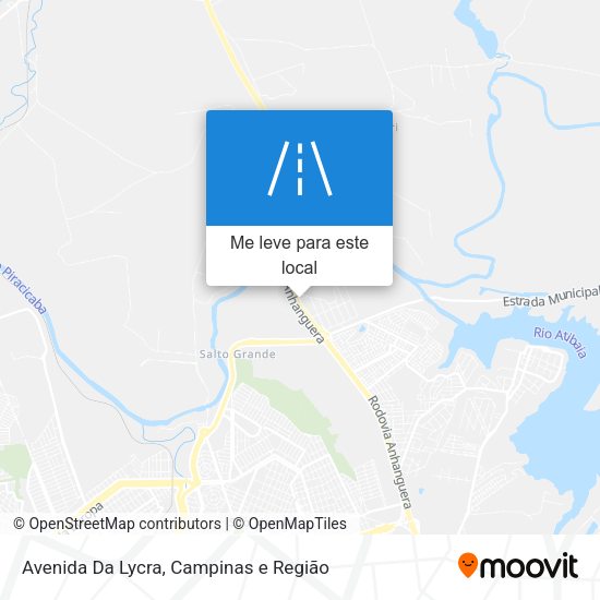 Avenida Da Lycra mapa