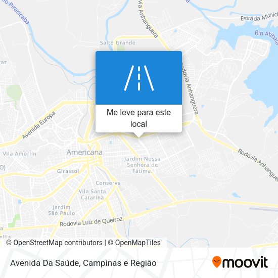 Avenida Da Saúde mapa