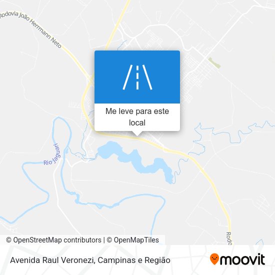 Avenida Raul Veronezi mapa