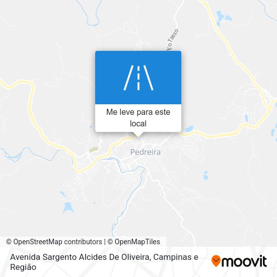 Avenida Sargento Alcides De Oliveira mapa