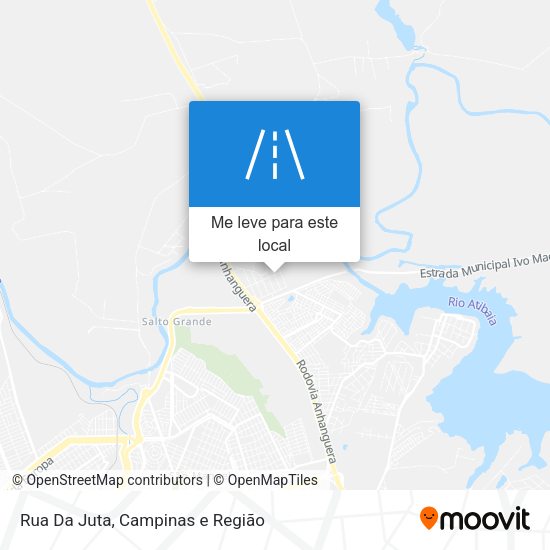 Rua Da Juta mapa