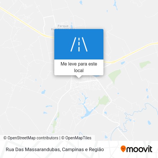 Rua Das Massarandubas mapa