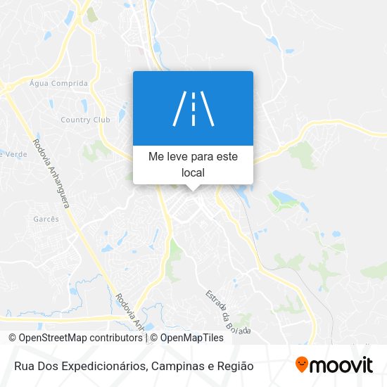 Rua Dos Expedicionários mapa