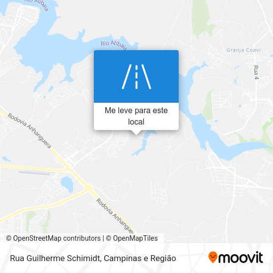 Rua Guilherme Schimidt mapa
