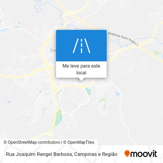 Rua Joaquim Rangel Barbosa mapa