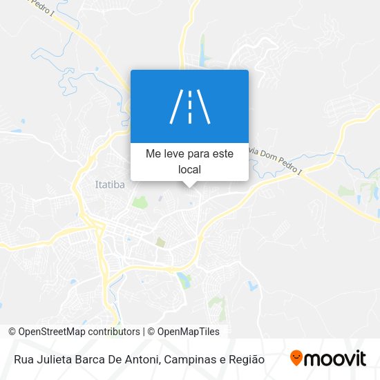 Rua Julieta Barca De Antoni mapa