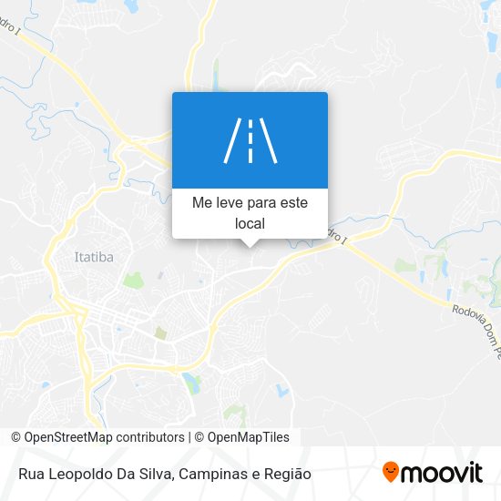 Rua Leopoldo Da Silva mapa
