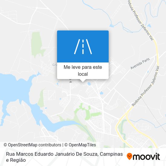 Rua Marcos Eduardo Januário De Souza mapa