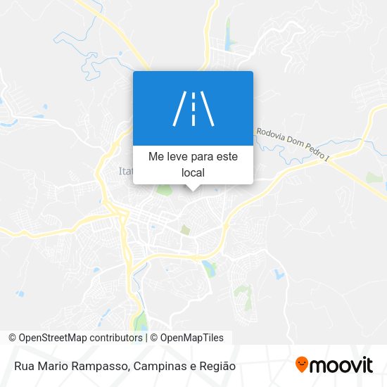 Rua Mario Rampasso mapa