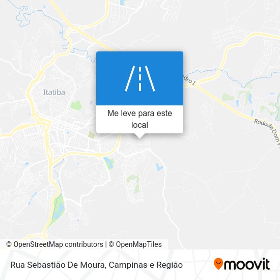 Rua Sebastião De Moura mapa