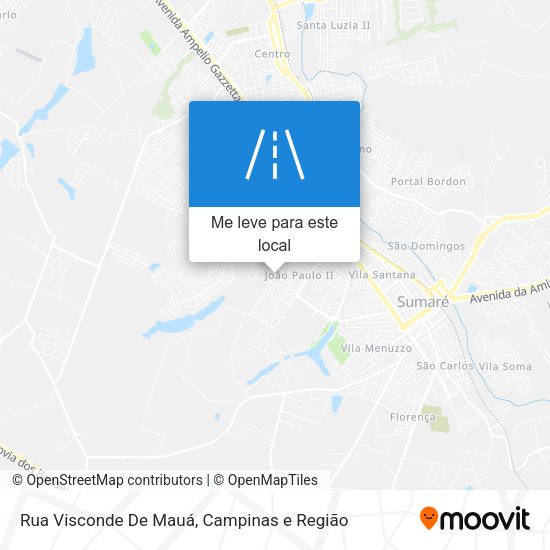 Rua Visconde De Mauá mapa
