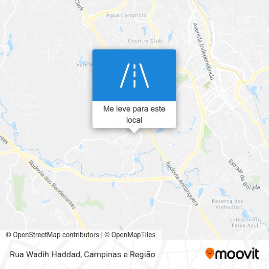 Rua Wadih Haddad mapa