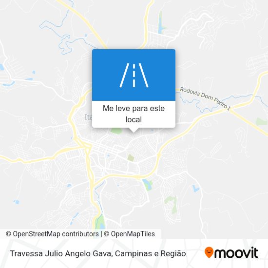 Travessa Julio Angelo Gava mapa