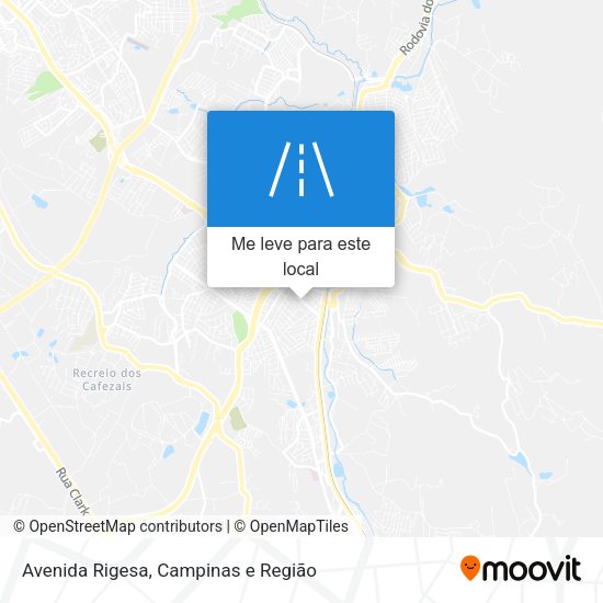 Avenida Rigesa mapa