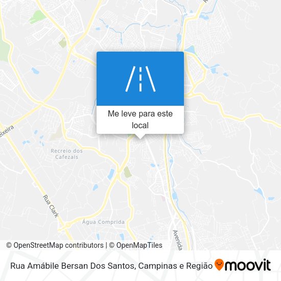 Rua Amábile Bersan Dos Santos mapa