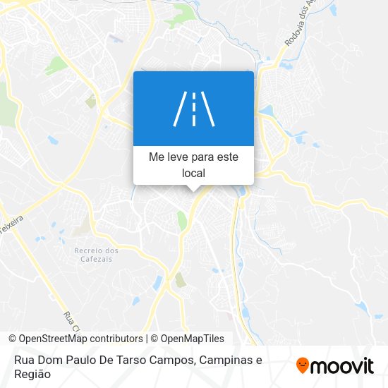 Rua Dom Paulo De Tarso Campos mapa