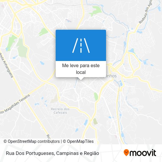 Rua Dos Portugueses mapa