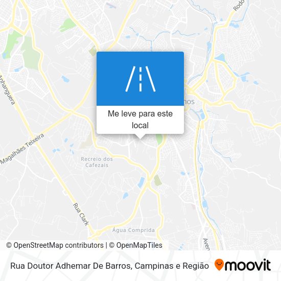 Rua Doutor Adhemar De Barros mapa