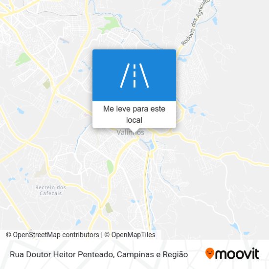 Rua Doutor Heitor Penteado mapa
