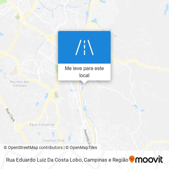 Rua Eduardo Luiz Da Costa Lobo mapa