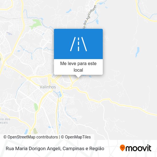 Rua Maria Dorigon Angeli mapa