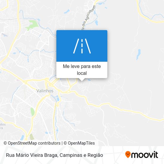 Rua Mário Vieira Braga mapa