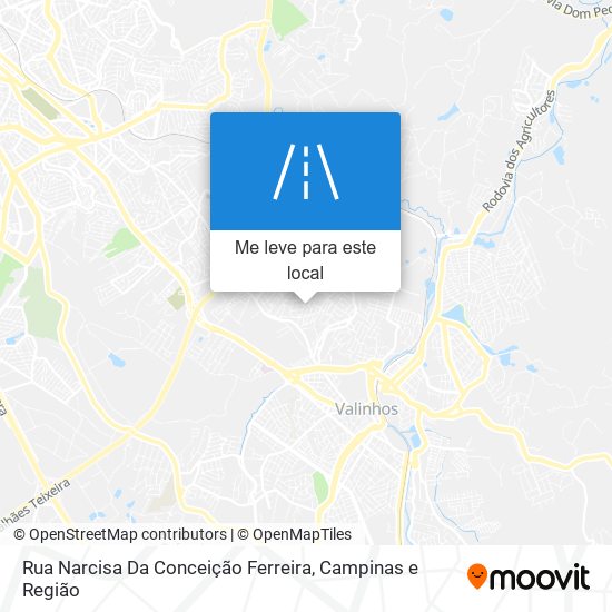 Rua Narcisa Da Conceição Ferreira mapa