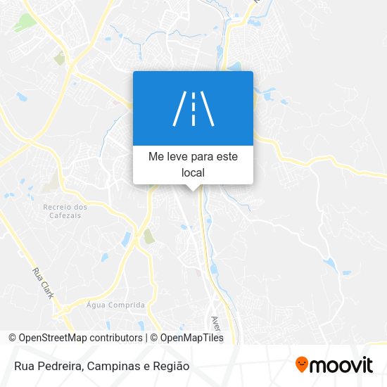 Rua Pedreira mapa