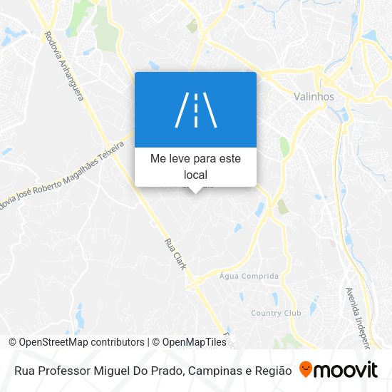 Rua Professor Miguel Do Prado mapa