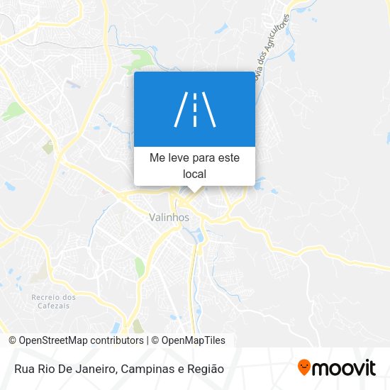 Rua Rio De Janeiro mapa
