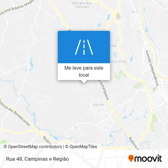 Rua 48 mapa