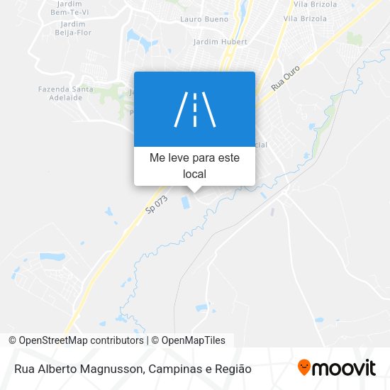 Rua Alberto Magnusson mapa