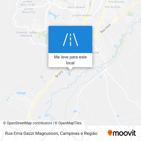 Rua Ema Gazzi Magnusson mapa
