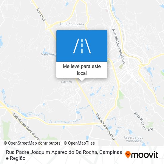 Rua Padre Joaquim Aparecido Da Rocha mapa