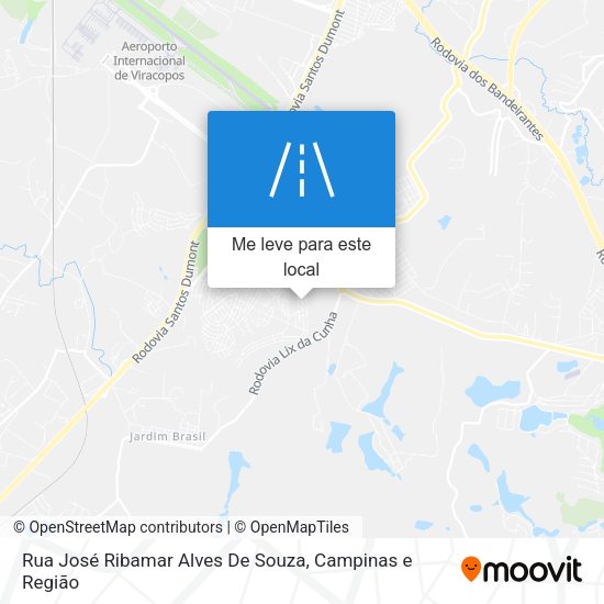 Rua José Ribamar Alves De Souza mapa