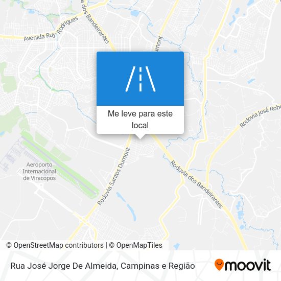 Rua José Jorge De Almeida mapa