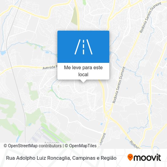 Rua Adolpho Luiz Roncaglia mapa