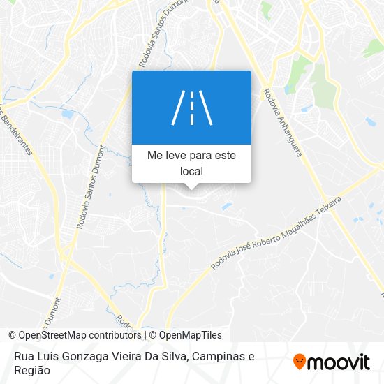 Rua Luis Gonzaga Vieira Da Silva mapa