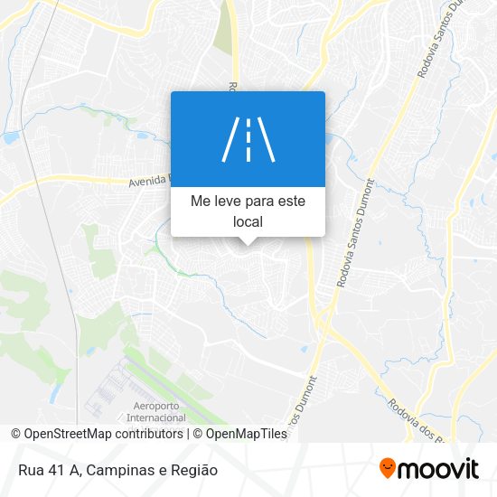 Rua 41 A mapa
