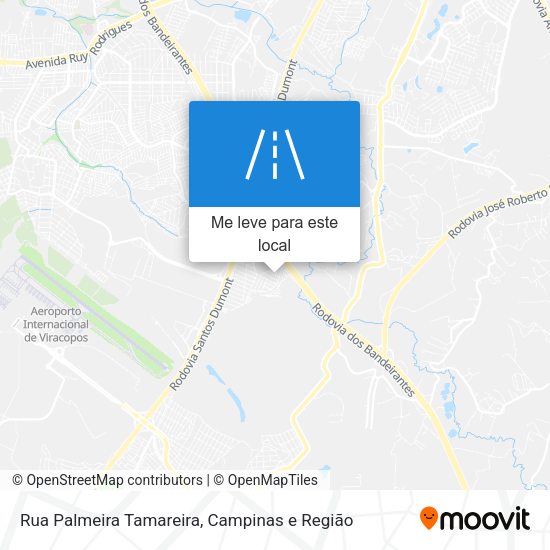 Rua Palmeira Tamareira mapa