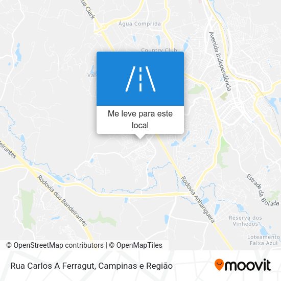 Rua Carlos A Ferragut mapa