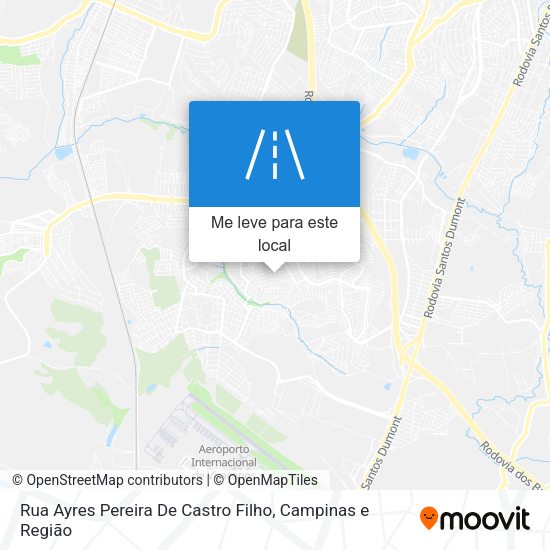 Rua Ayres Pereira De Castro Filho mapa