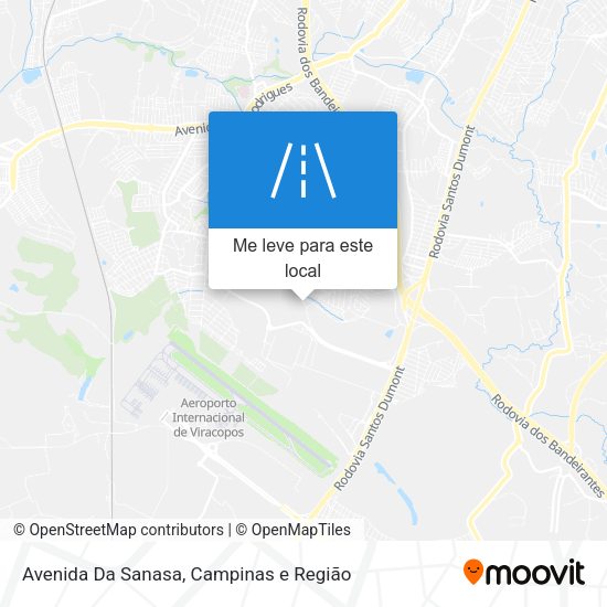 Avenida Da Sanasa mapa