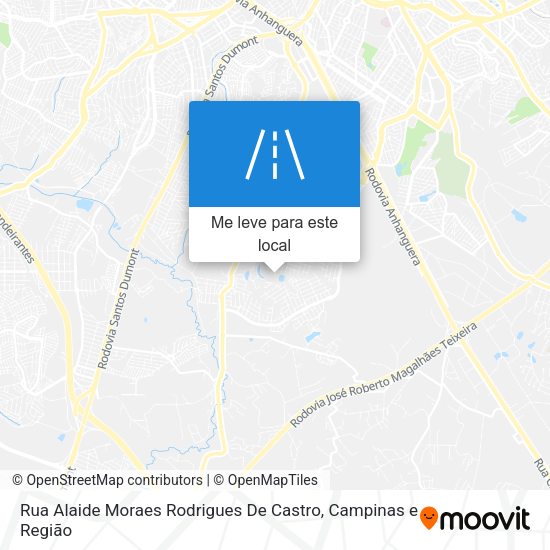 Rua Alaide Moraes Rodrigues De Castro mapa