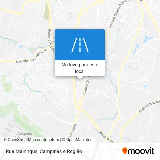 Rua Mainrique mapa