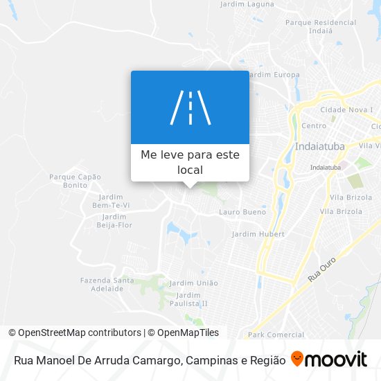 Rua Manoel De Arruda Camargo mapa