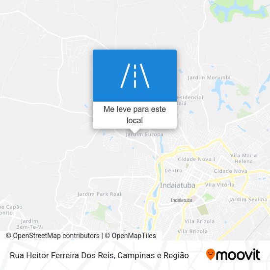 Rua Heitor Ferreira Dos Reis mapa