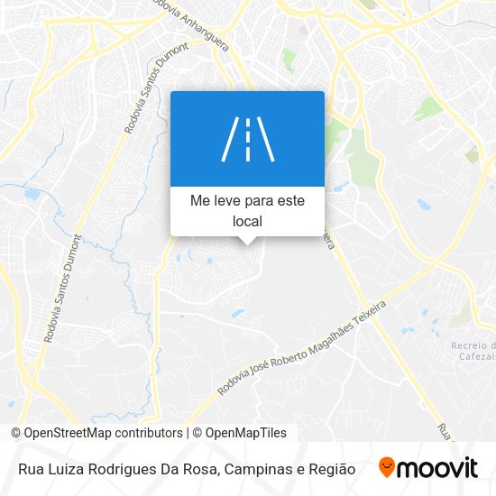 Rua Luiza Rodrigues Da Rosa mapa