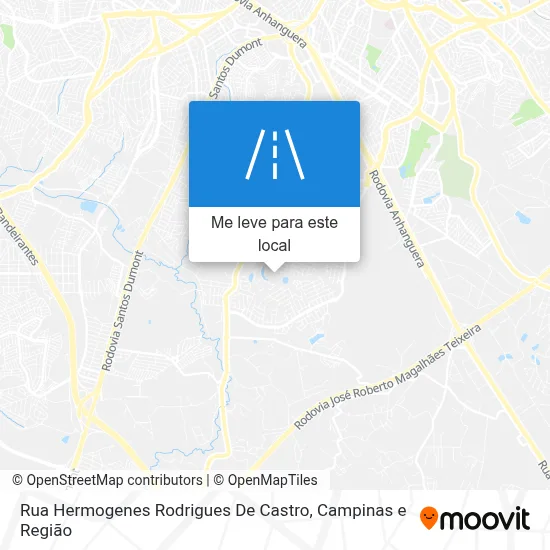 Rua Hermogenes Rodrigues De Castro mapa